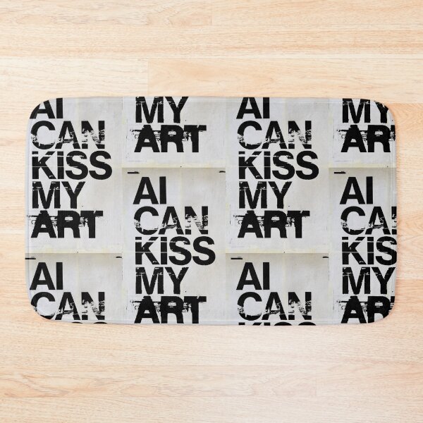 Item preview, AI Can Kiss My Art – Bold Graphic Designer Statement designed and sold by PIXEL POP DESIGNS - Beyond the Norm!.