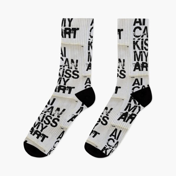 Item preview, AI Can Kiss My Art – Bold Graphic Designer Statement designed and sold by PIXEL POP DESIGNS - Beyond the Norm!.