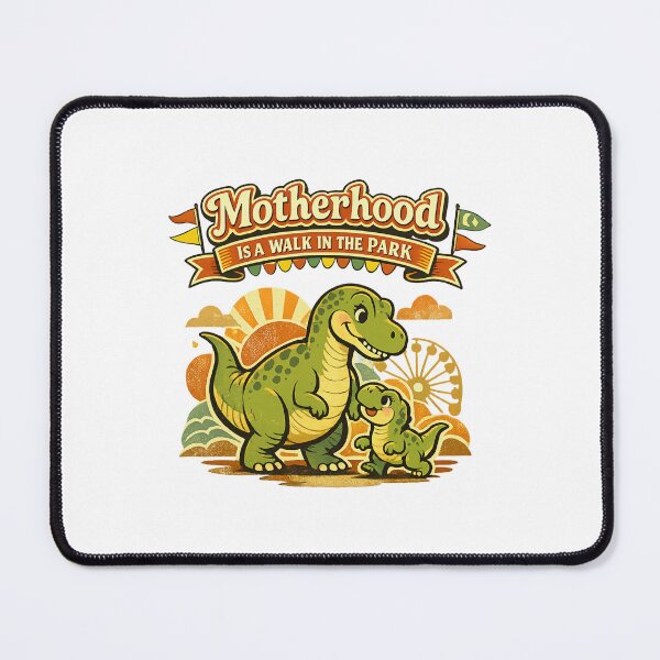 Item preview, Motherhood Is a Walk in the Park designed and sold by LuveraxArt.