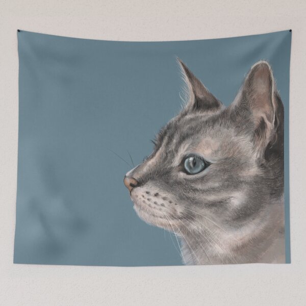 Item preview, MEOW-MIST: The Watercolor Whispers by MeowdelMEOW-MIST：水彩呢喃中的朦朧美 (Meowdel 寫生系列)/MEOW-MIST：水彩のささやき、ぼかしの美学 (Meowdel シリーズ) designed and sold by MeowdelStudio.
