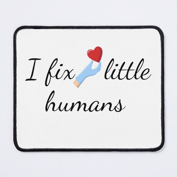 Item preview, I Fix Little Humans Funny Pediatric Nurse T-Shirt – Cute Nurse Humor Gift for Nurses & Healthcare Workers designed and sold by Daily Mood Studio.