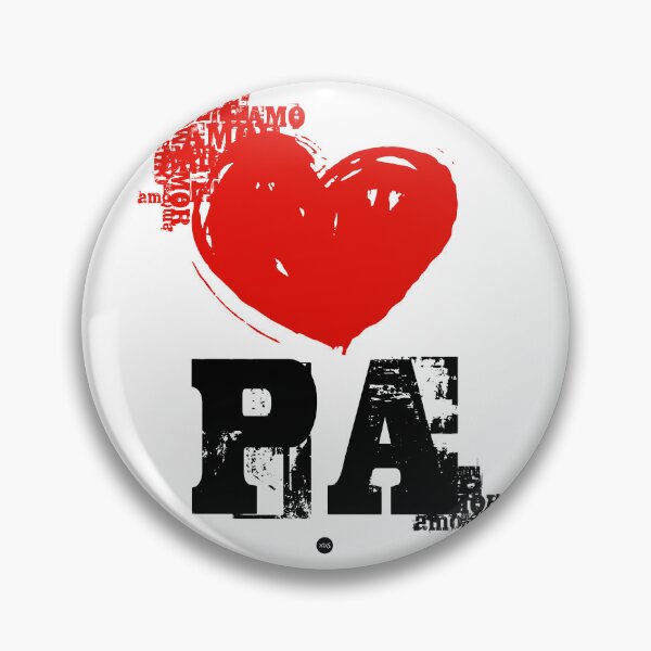 Item preview, I love you, Pa designed and sold by XUSRedbubble.