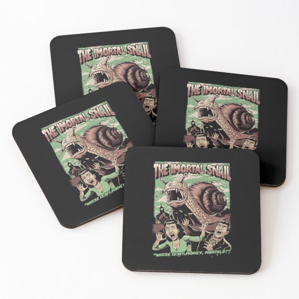 Item preview, Immortal Snail Horror Movie designed and sold by Studio Mootant.