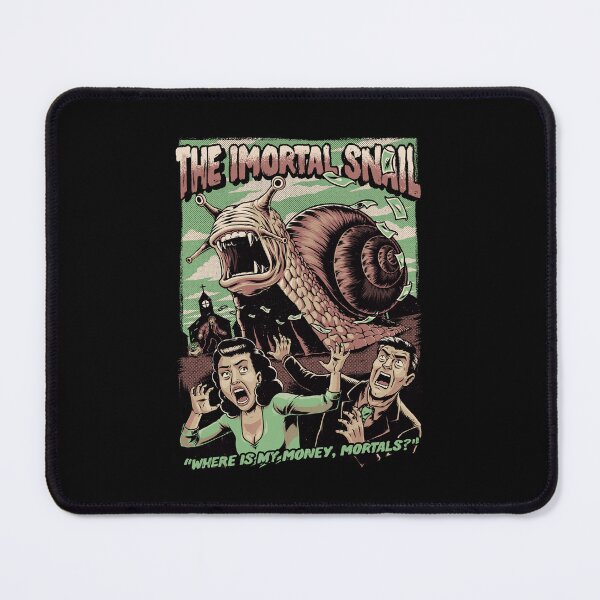 Item preview, Immortal Snail Horror Movie designed and sold by Studio Mootant.