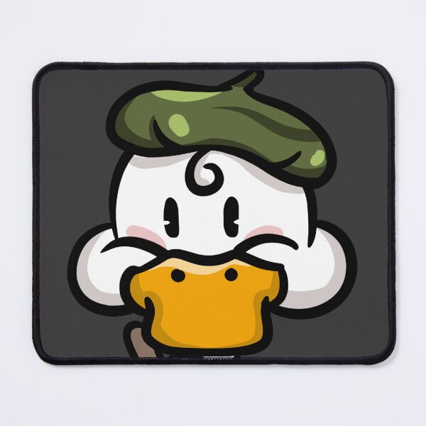 Item preview, Dali Duck: Artistic Genius (Modern Deep Grey Edition) - 達利鴨：鴨界藝術家 (アヒルの芸術家ダリ：モダンな灰色) designed and sold by MeowdelStudio.
