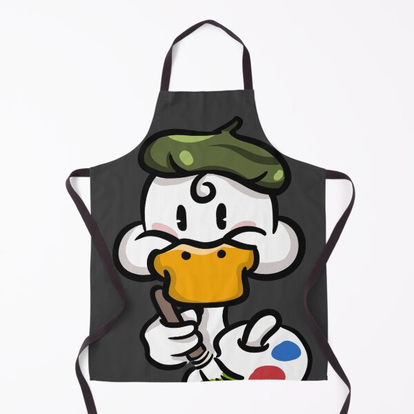 Item preview, Dali Duck: Artistic Genius (Modern Deep Grey Edition) - 達利鴨:鴨界藝術家 (アヒルの芸術家ダリ:モダンな灰色) designed and sold by MeowdelStudio.