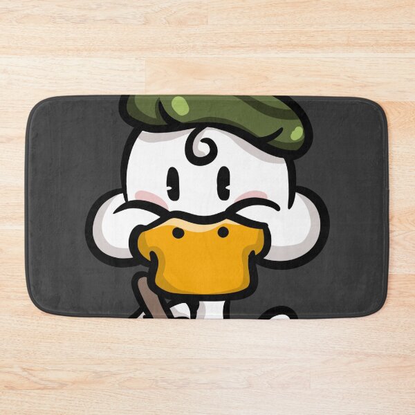 Item preview, Dali Duck: Artistic Genius (Modern Deep Grey Edition) - 達利鴨：鴨界藝術家 (アヒルの芸術家ダリ：モダンな灰色) designed and sold by MeowdelStudio.