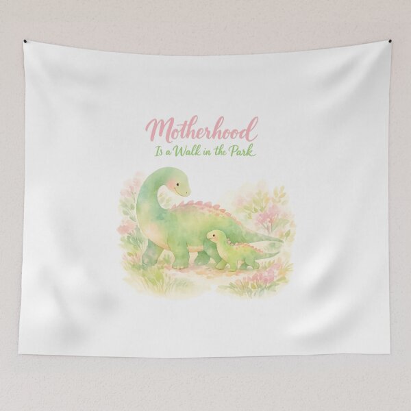 Item preview, Motherhood Is a Walk in the Park designed and sold by LuveraxArt.