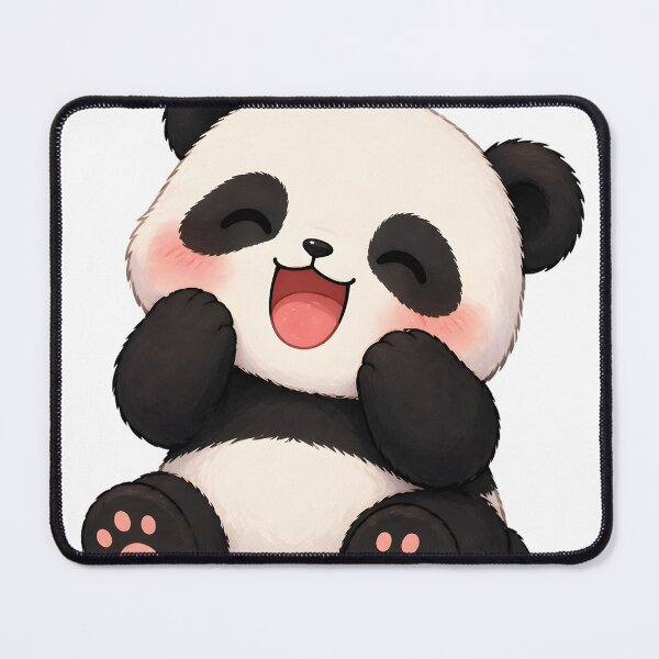 Item preview, Excited Panda Joy designed and sold by Zicaffe.