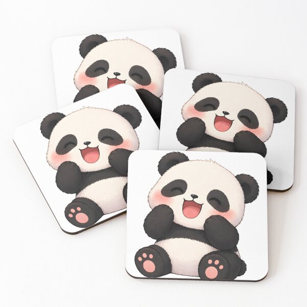 Item preview, Excited Panda Joy designed and sold by Zicaffe.