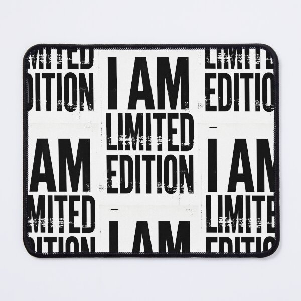 Item preview, I Am Limited Edition – Bold Minimal Typography Statement designed and sold by PIXEL POP DESIGNS - Beyond the Norm!.