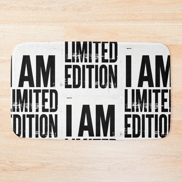 Item preview, I Am Limited Edition – Bold Minimal Typography Statement designed and sold by PIXEL POP DESIGNS - Beyond the Norm!.