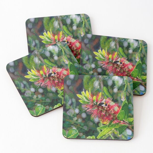 Item preview, The Bumblebee & The Crimson Bloom designed and sold by Robinsonlerouge.