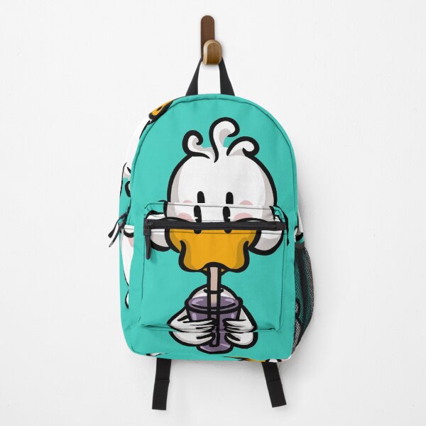 Item preview, Boba Duck: The Teal is Real! (Electric Mint Edition) - 珍奶小鴨:微醺薄荷綠 (タピオカ・アヒル:エレクトリックミント) designed and sold by MeowdelStudio.