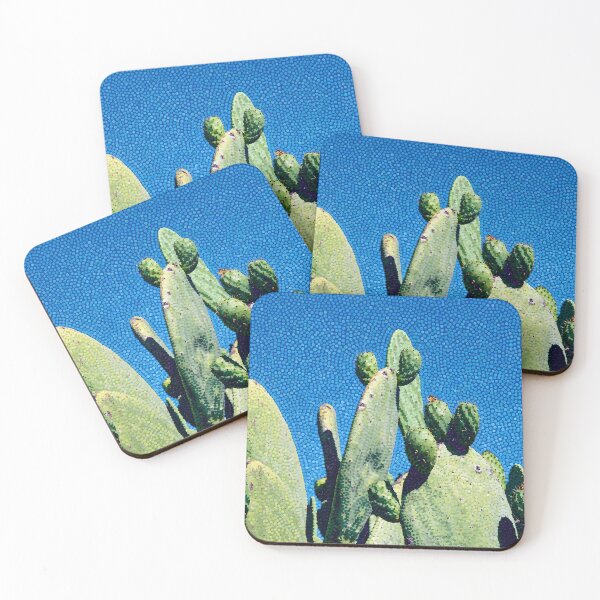 Item preview, Opuntia Cactus & Azure Sky designed and sold by Robinsonlerouge.