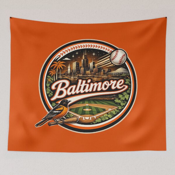 Item preview, Baltimore Sports Logo T-Shirt – City Pride Hoodie, Sticker & Fan Gift designed and sold by TKOprintdesigns.
