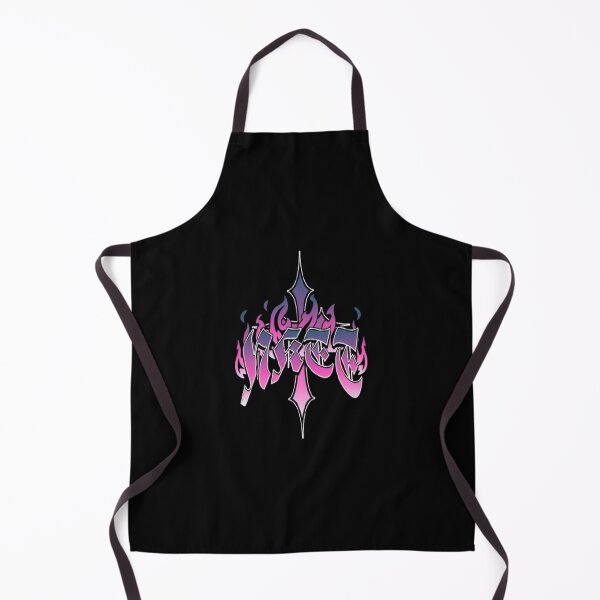 Item preview, NKTTWEAR Cyber Flames Logo - Chrome Pink & Blue Streetwear Design designed and sold by nkttwear.