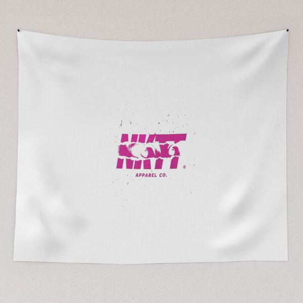 Item preview, NKTT Apparel Co. - Pink Distressed Streetwear Logo Design designed and sold by nkttwear.