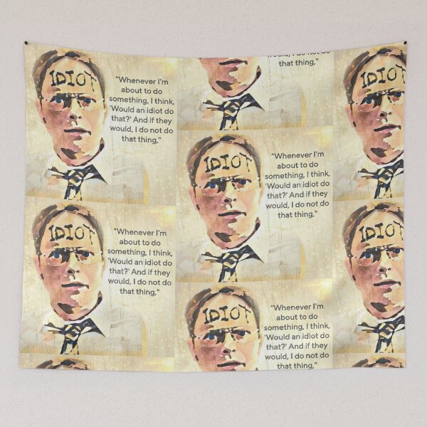 Item preview, Would an idiot do that? If they would, I don't do that thing.  designed and sold by Brightside-art.