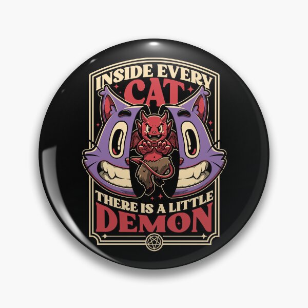 Item preview, Cat Demon Inside designed and sold by Studio Mootant.