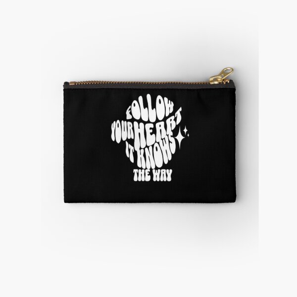 Item preview, Follow Your Heart White Bubble Typography - Aesthetic Retro Streetwear designed and sold by nkttwear.