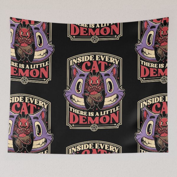Item preview, Cat Demon Inside designed and sold by Studio Mootant.