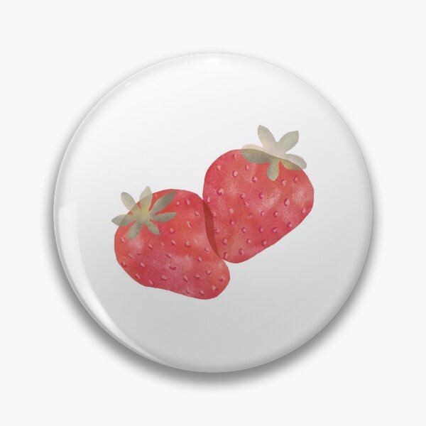 Item preview, Watercolor strawberries designed and sold by LillieLane.