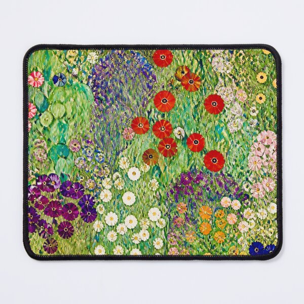 Item preview, Gustav Klimt Flower Garden designed and sold by Vicky Brago-Mitchell®.