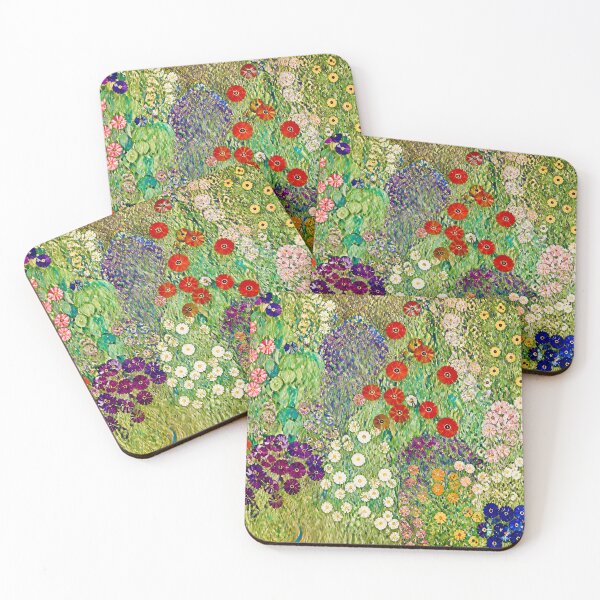 Item preview, Gustav Klimt Flower Garden  designed and sold by Vicky Brago-Mitchell®.