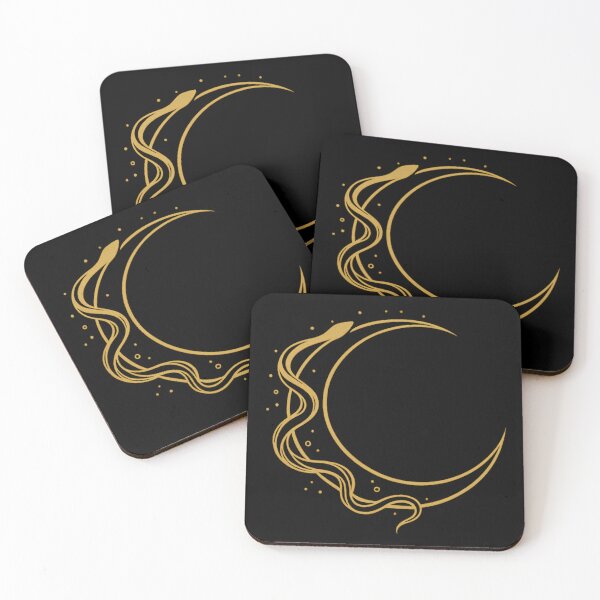 Item preview, Golden Crescent — Serpent Orbit designed and sold by DreamMachine69.