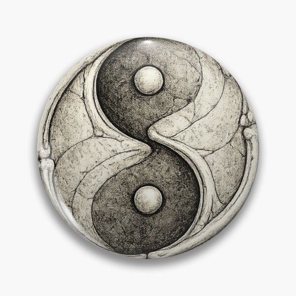 Item preview, Yin Yang Bones — Balanced Decay designed and sold by DreamMachine69.