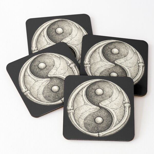 Item preview, Yin Yang Bones — Balanced Decay designed and sold by DreamMachine69.
