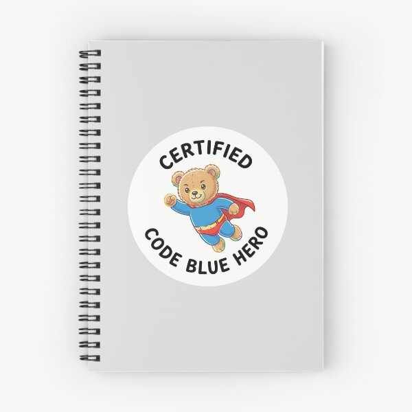 Item preview, Certified Code Blue Hero – Saving Lives in Critical Moments designed and sold by PrincessLavinia.