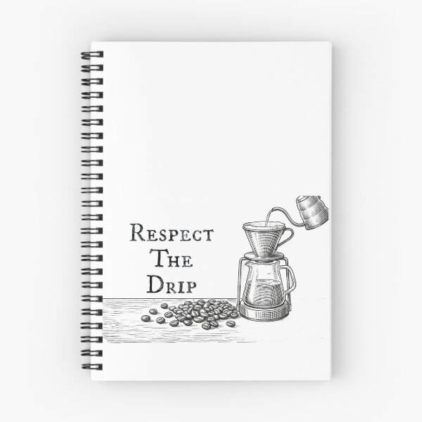 Item preview, Respect The Drip Coffee Shirt Vintage Pour Over designed and sold by RitualGoods.