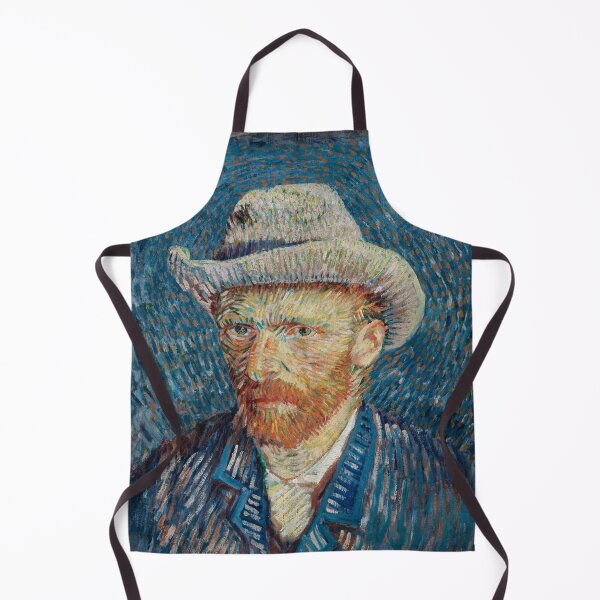 Item preview, Self-Portrait with Grey Felt Hat – Van Gogh Fine Art Print designed and sold by Storiesoftheland.