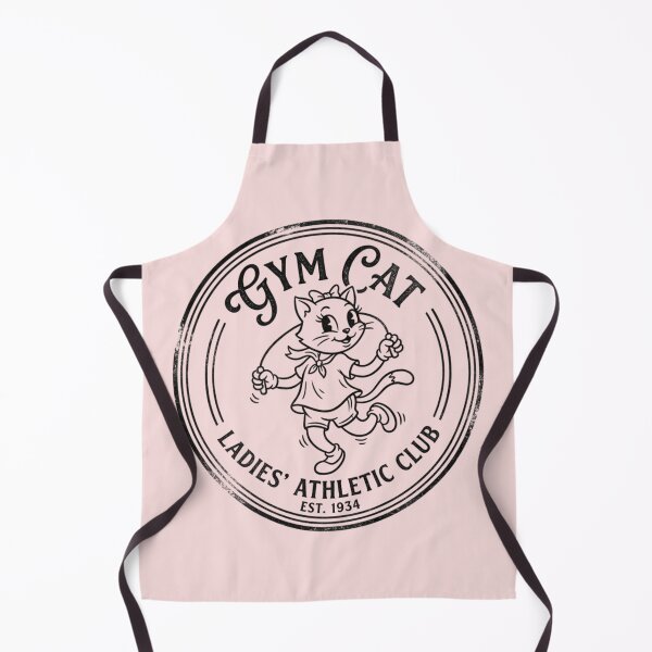 Item preview, Gym Cat Ladies Athletic Club Vintage Style Design – Cute Retro Fitness Cat Graphic designed and sold by TheStephanieRome.