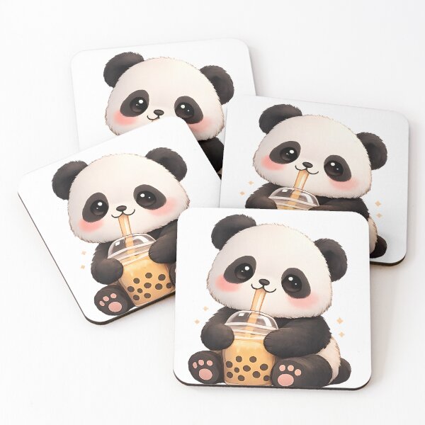 Item preview, Boba Panda Chill designed and sold by Zicaffe.