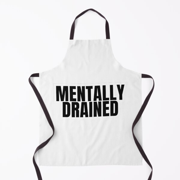 Item preview, Mentally Exhausted Sticker designed and sold by MentalOffline.