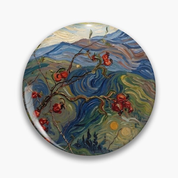 Item preview, Sunny Blue Mountains designed and sold by Robinsonlerouge.