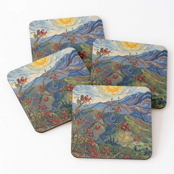Item preview, Sunny Blue Mountains designed and sold by Robinsonlerouge.