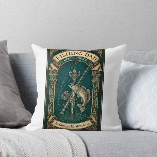 Item preview, Fishing Dad Reel Legend Funny Dad Fishing Gift designed and sold by YMLux.