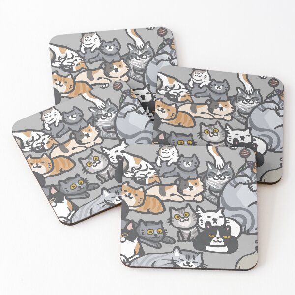 Item preview, CAT-ASTROPHE: The Infinite Meow-tain of Fluff/CAT-ASTROPHE：無盡的毛茸茸「喵」山大混戰 (Meowdel 系列)/CAT-ASTROPHE：無限のモフモフ「ミャウンテン」 (Meowdel シリーズ) designed and sold by MeowdelStudio.