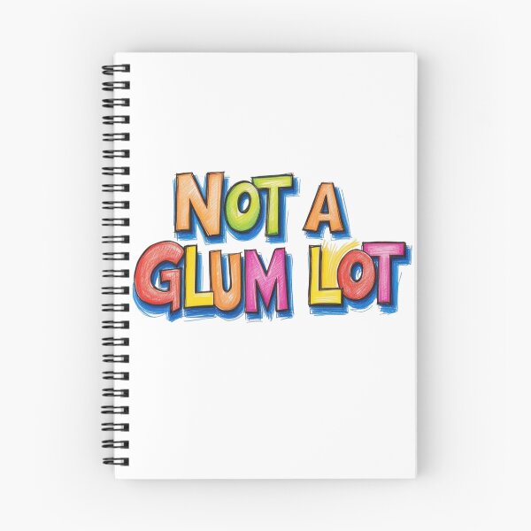 Item preview, NOT A GLUM LOT ~ colorful aa slogan  designed and sold by OmStudioz .