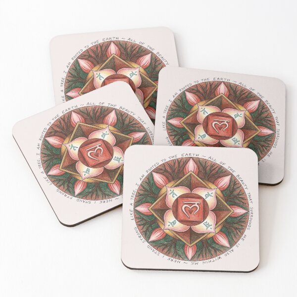 Item preview, I Am Rooted Botanical Mandala Art designed and sold by fruitfuLIFEstudio.