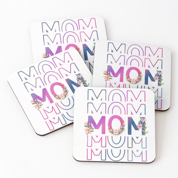 Item preview, Mom Floral Typography Design – Cute Mother’s Day Gift Aesthetic designed and sold by Aura Design.