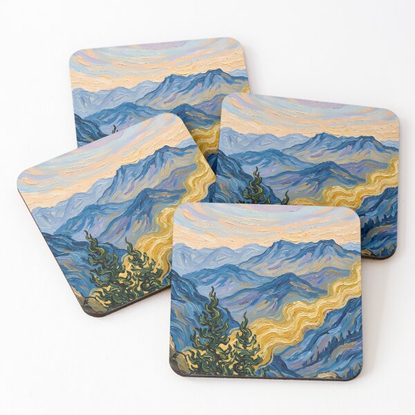 Item preview, Cosmic Night over the Summits designed and sold by Robinsonlerouge.