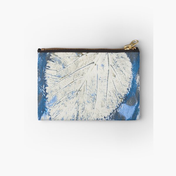 Item preview, Mulberry Leaf Study — Silver Blue designed and sold by Gentle Bookbinding.