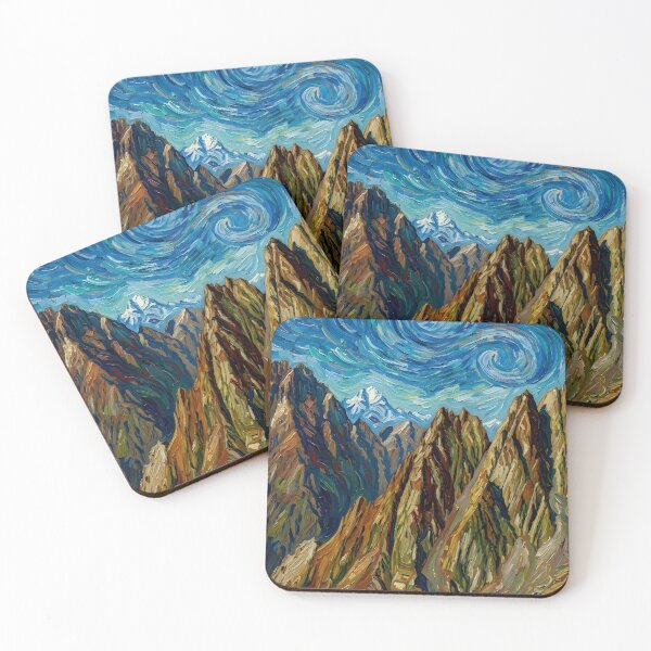 Item preview, Swirling Larch Peak designed and sold by Robinsonlerouge.