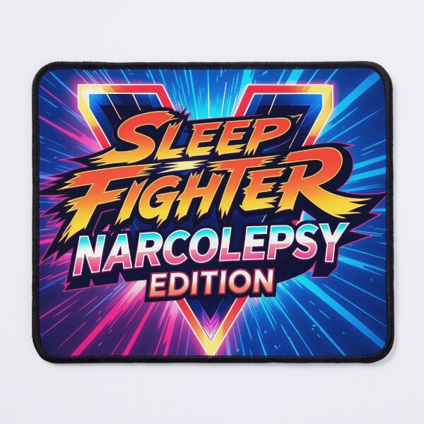 Item preview, Sleep Fighter: Narcolepsy Edition - Neon Narcolepsy Awareness Logo designed and sold by SleepFighter.