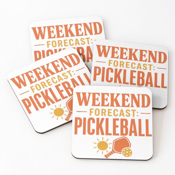 Item preview, Weekend Forecast: Pickleball designed and sold by EastEndTownie.